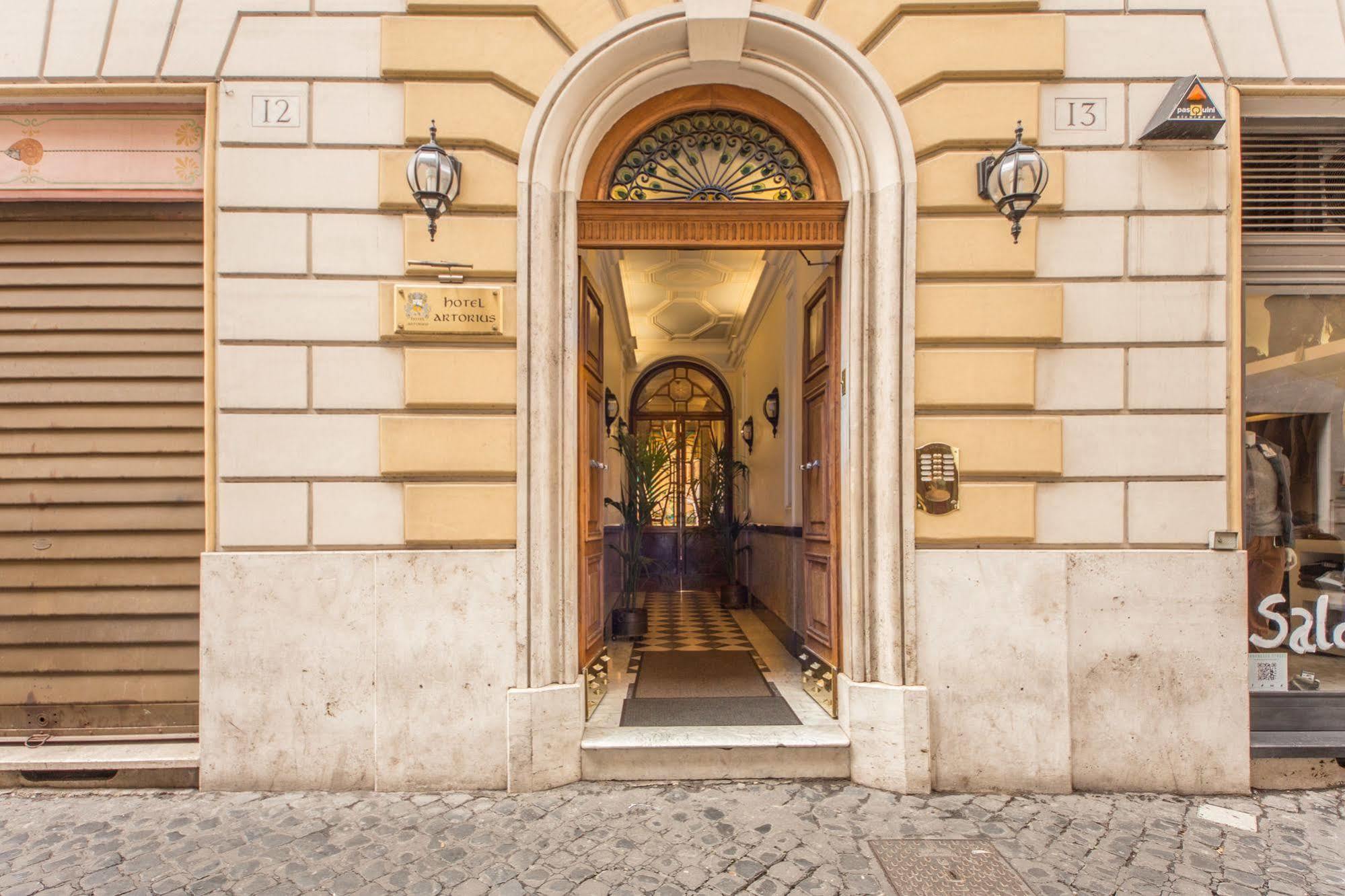 Hotel Artorius Rome Exterior photo